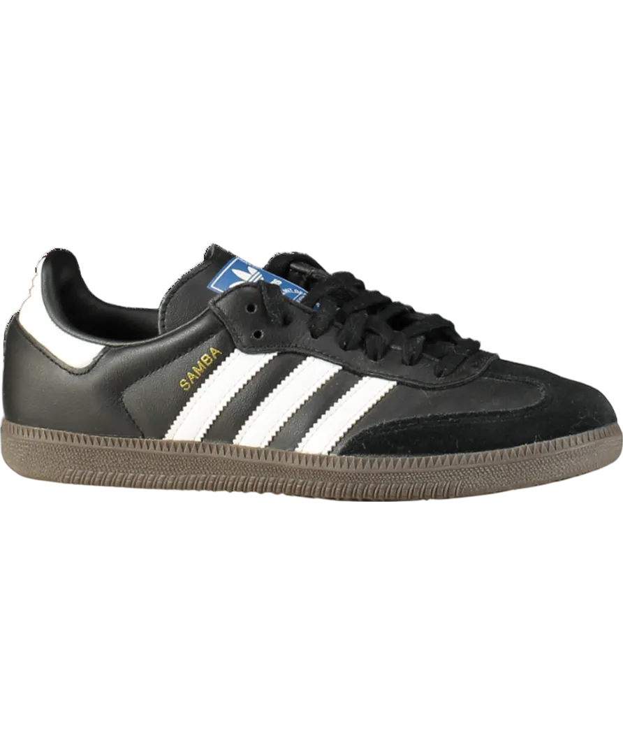 adidas Black Adidas Originals Samba Trainers UK 6.5 EU 39.5 