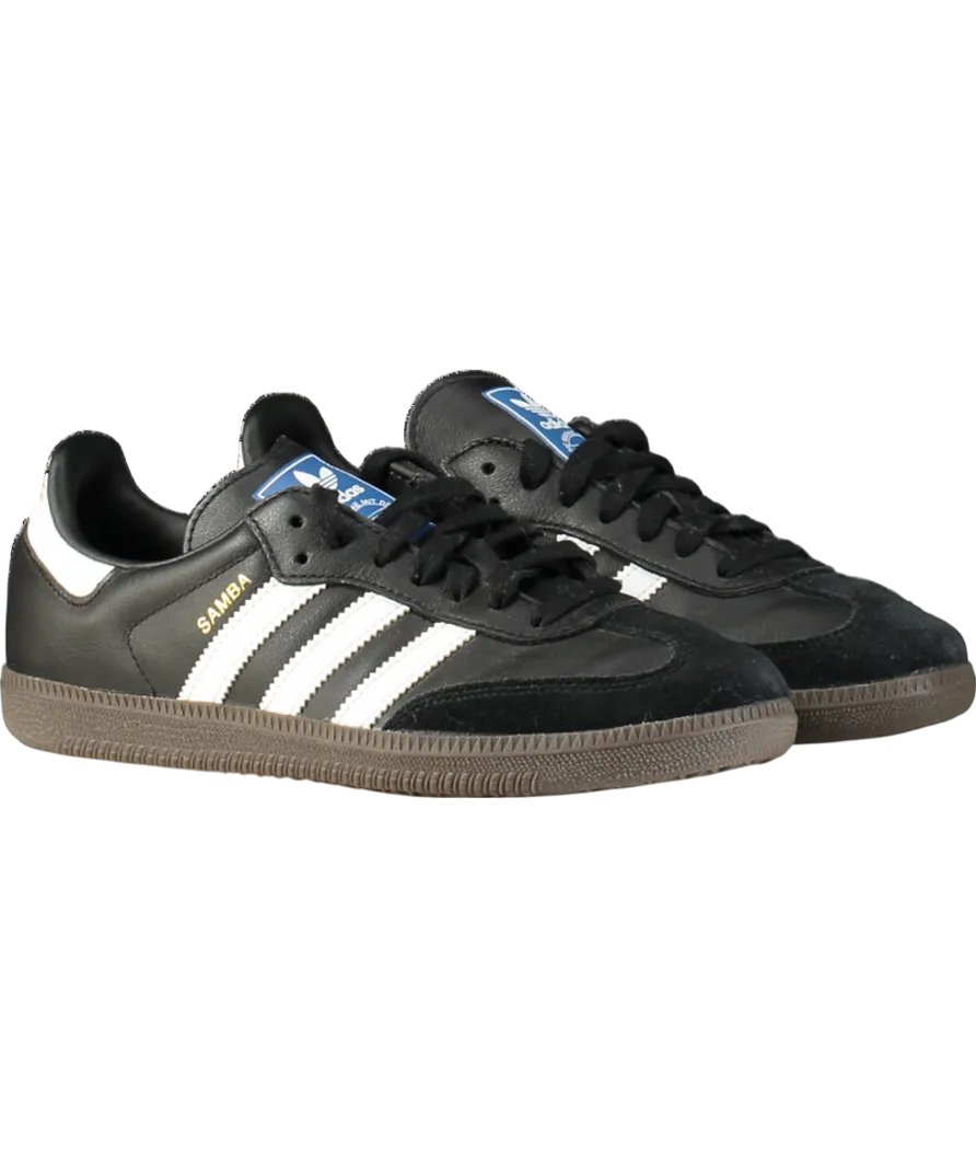 adidas Black Adidas Originals Samba Trainers UK 6.5 EU 39.5 