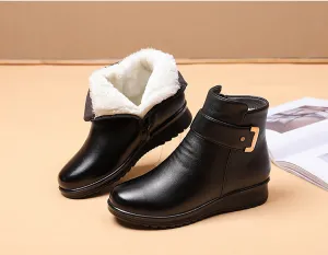 Aspen | Faux Fur-Lined Ankle Boots