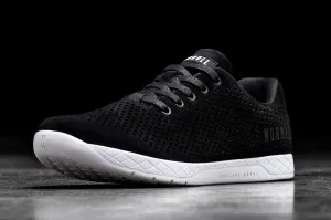 BLACK WHITE SUEDE TRAINER (MEN'S)
