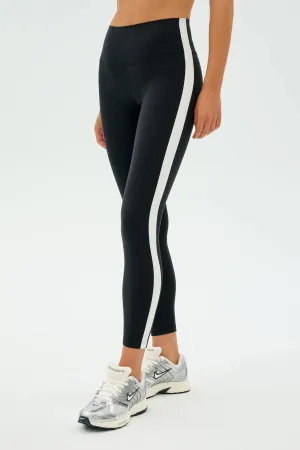 Clare High Waist Rigor 7/8 Legging Black/White