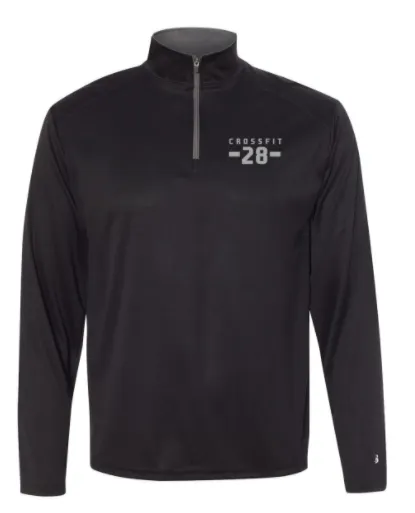 CrossFit 28:  Unisex 1/4 Zip Pullover