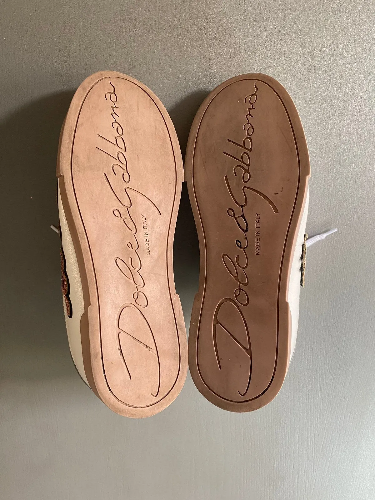 DOLCE & GABBANA Portofino Trainers size 40.5