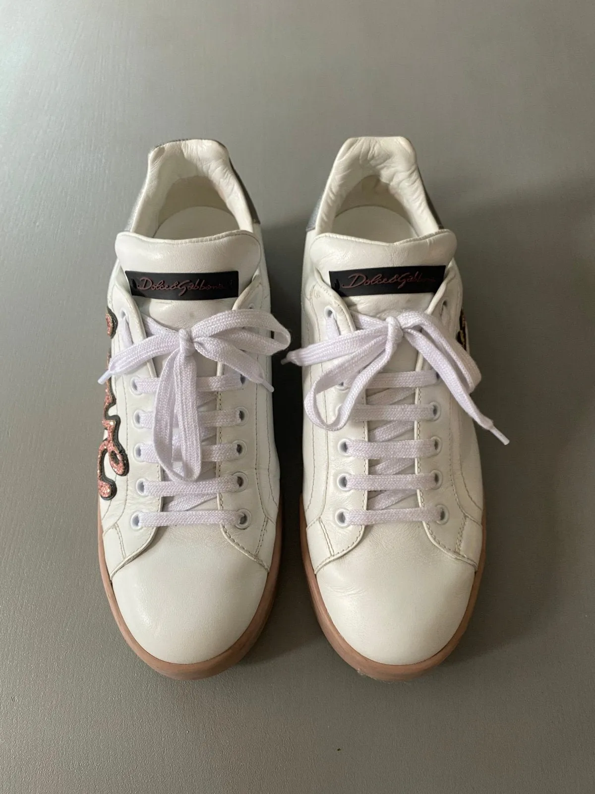 DOLCE & GABBANA Portofino Trainers size 40.5