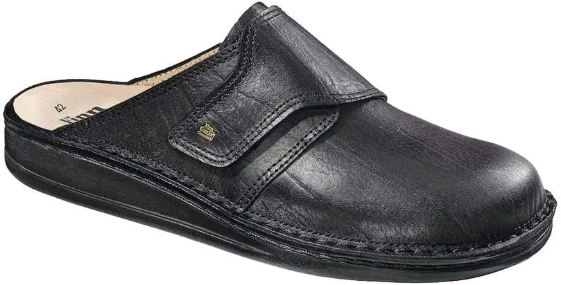 Finn Comfort Men's Clogs, Black, 10.5 Men