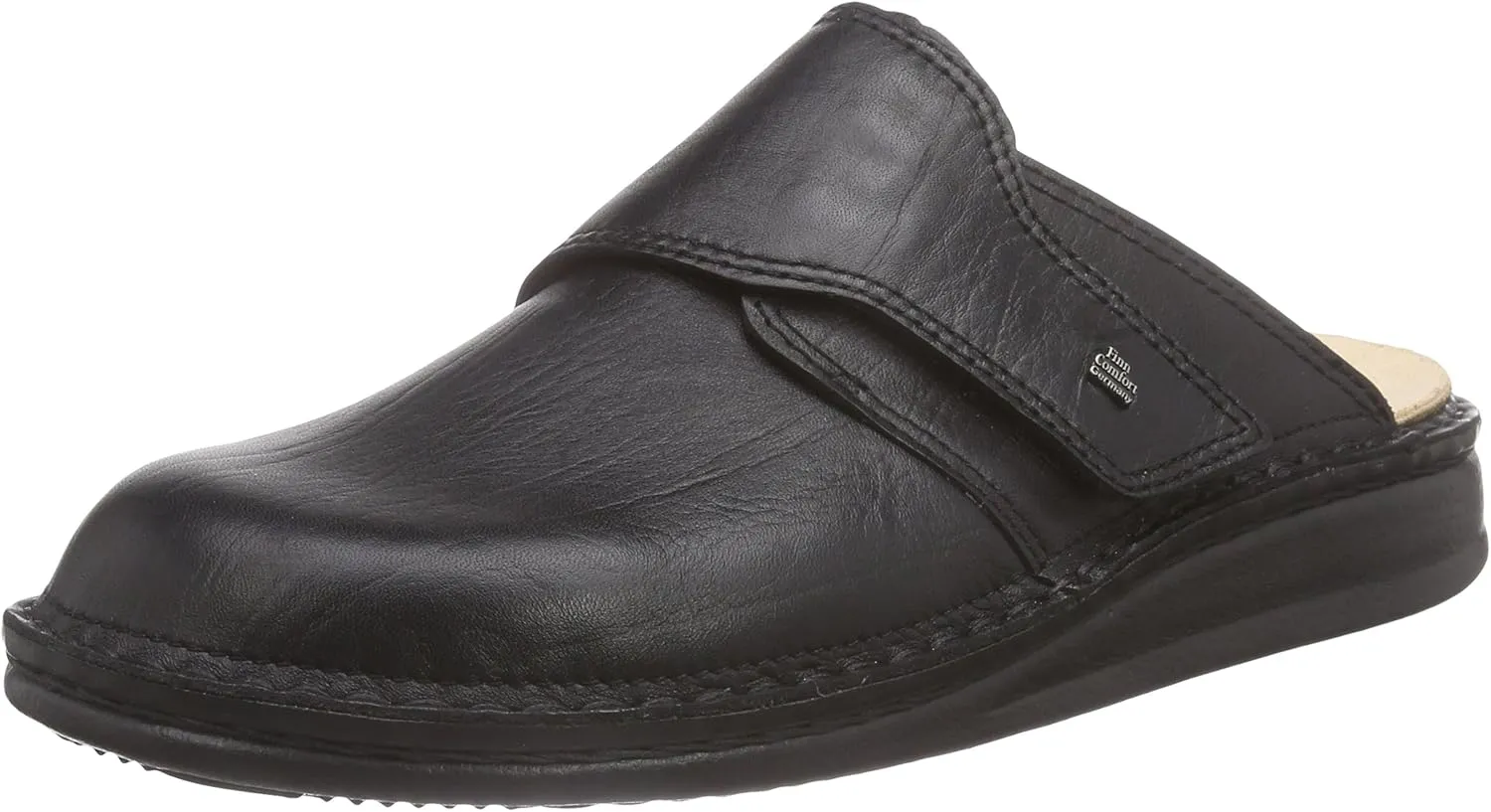 Finn Comfort Men's Clogs, Black, 10.5 Men