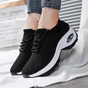 Fly Knit Socks Air Cushion Casual Orthopedic Running Sneakers