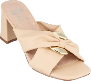 GC Shoes Womens Block Heeled Sandals