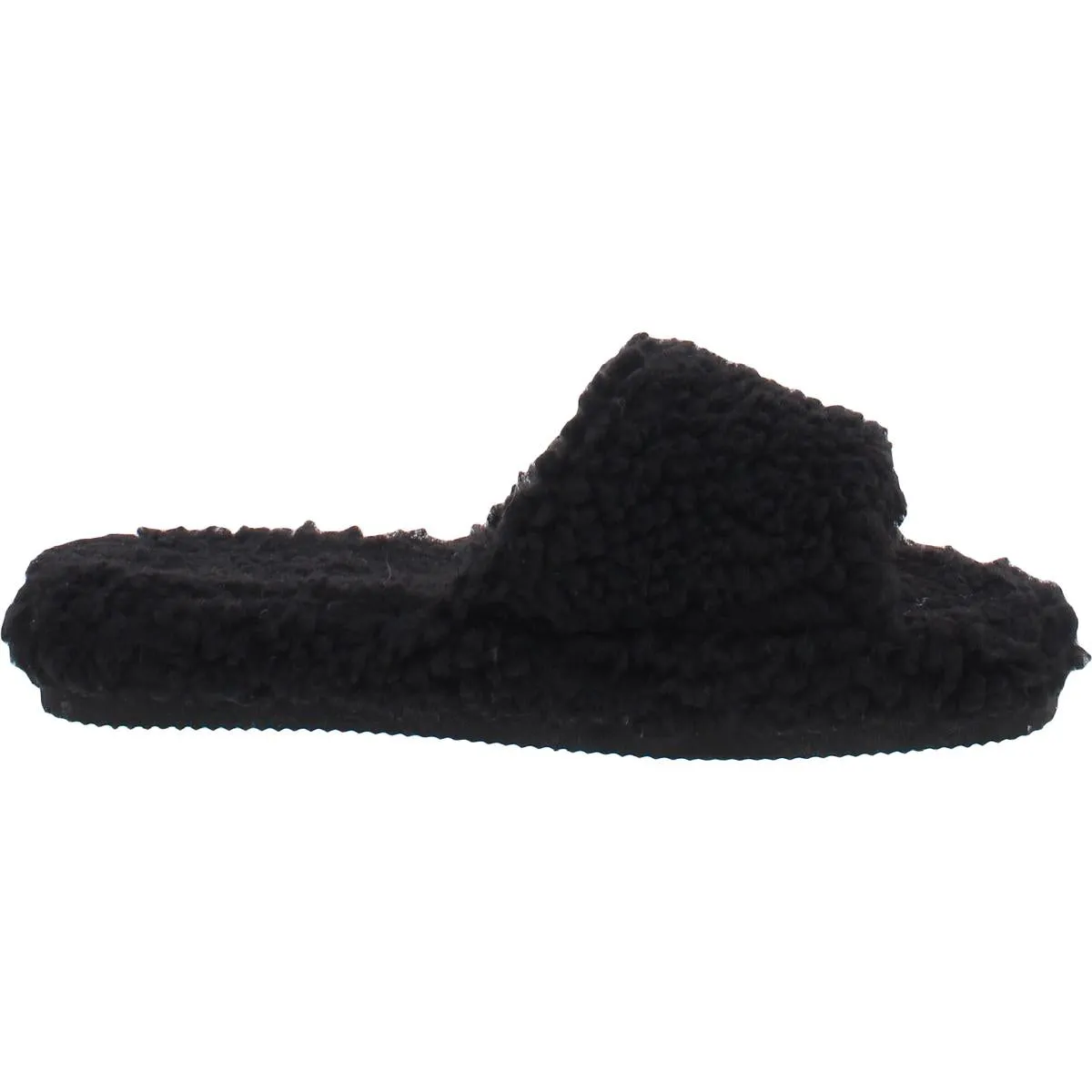 INC Womens Dinnaa Cozy Faux Fur Slide Slippers
