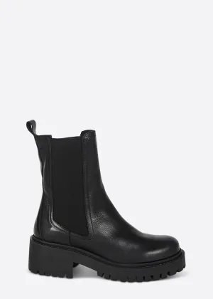 Intentionally Blank Storm Faux Fur Lined Boot - Black