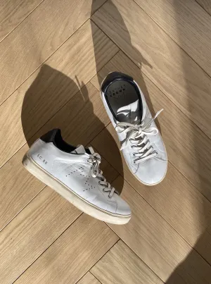 LEATHER CROWN Leather Trainers Size 37