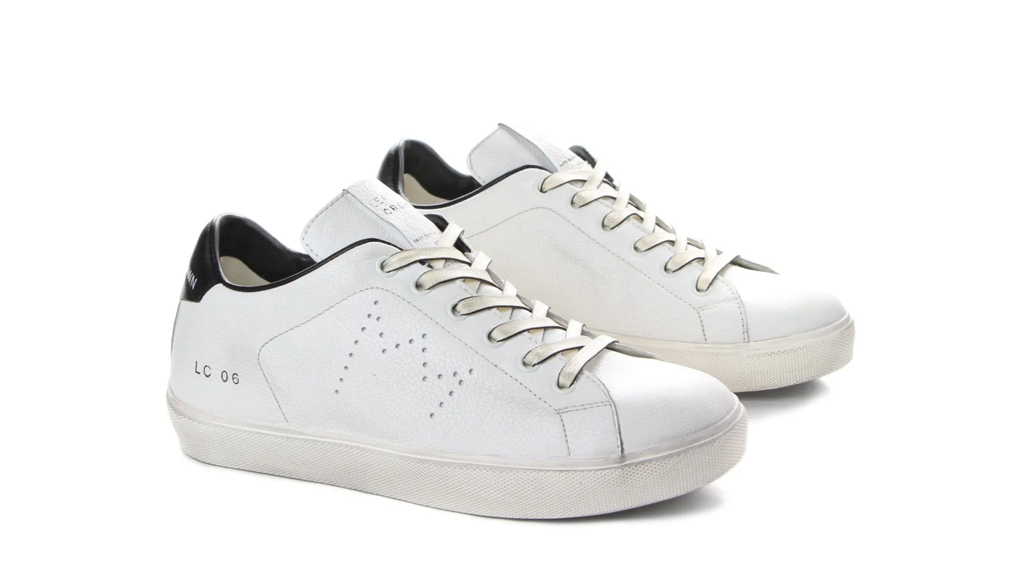 LEATHER CROWN Leather Trainers Size 37