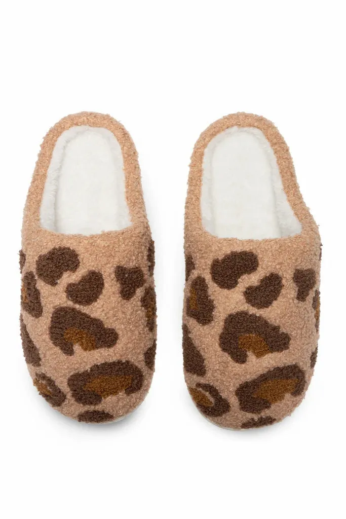 leopard slipper