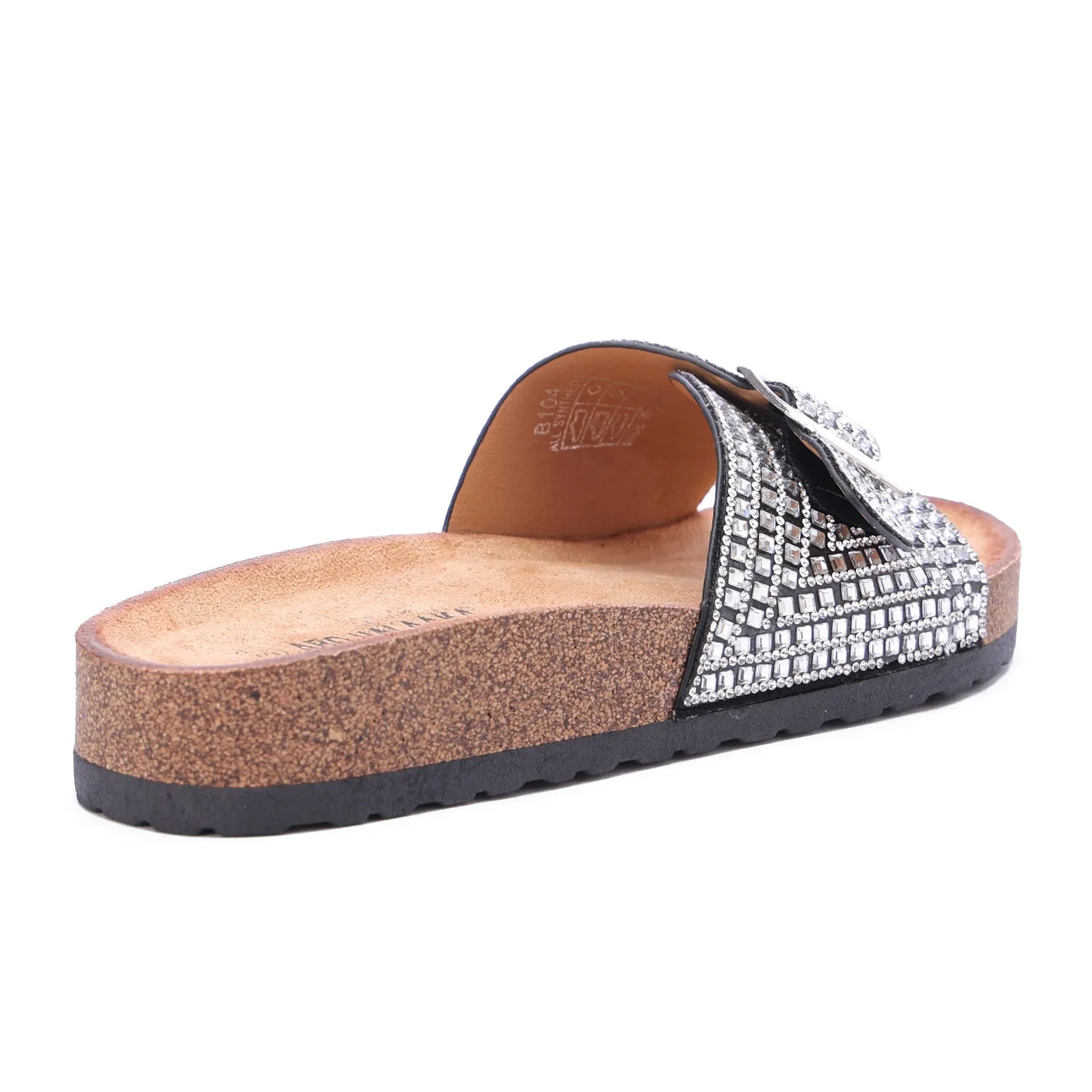 Lumire Crystal Slides-Black