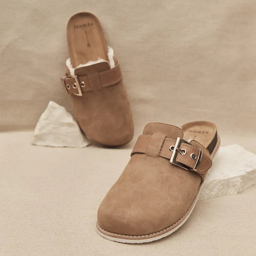 Margot Biscuit Shearling