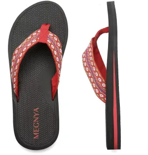 MEGNYA Womens Flip Flops/Sandals/Summer Beach Slippers