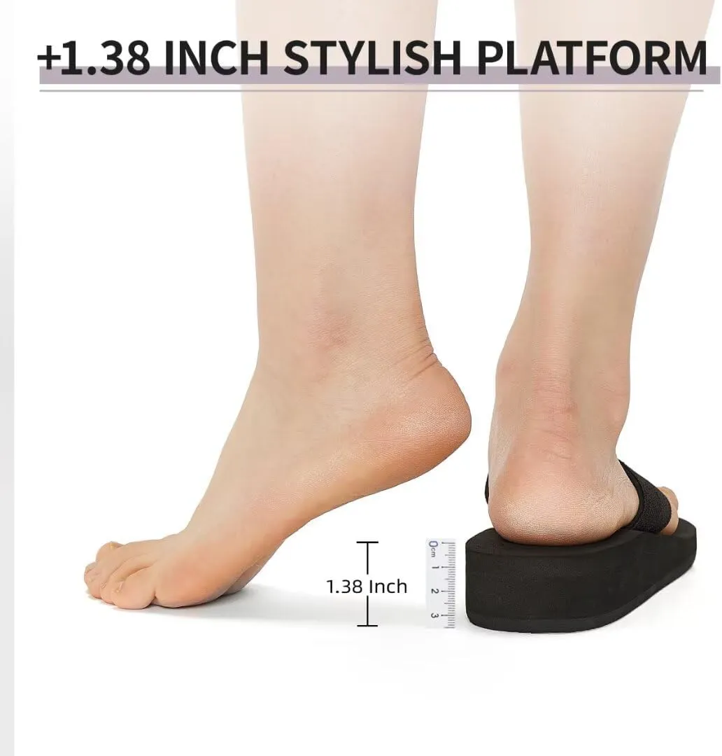 MEGNYA Womens Flip Flops/Sandals/Summer Beach Slippers