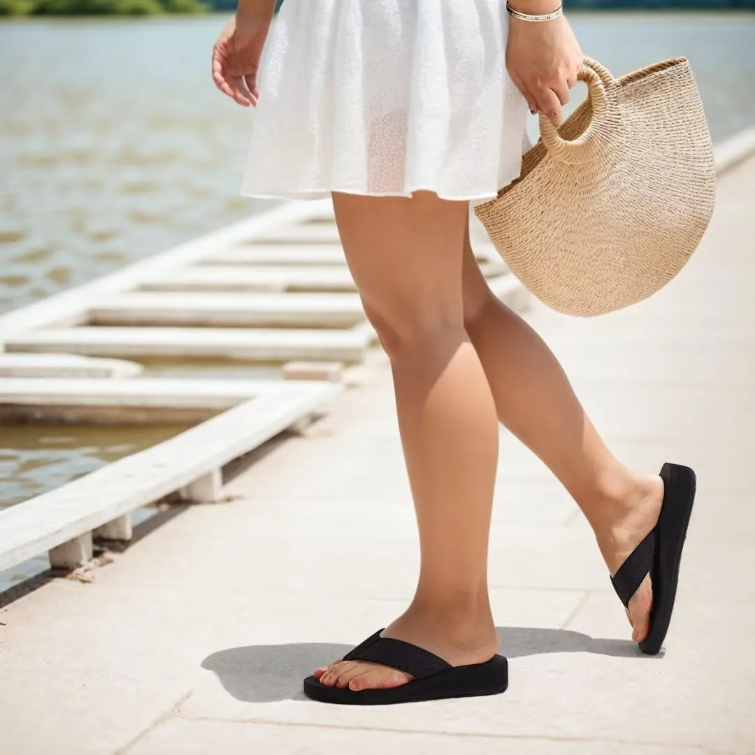 MEGNYA Womens Flip Flops/Sandals/Summer Beach Slippers