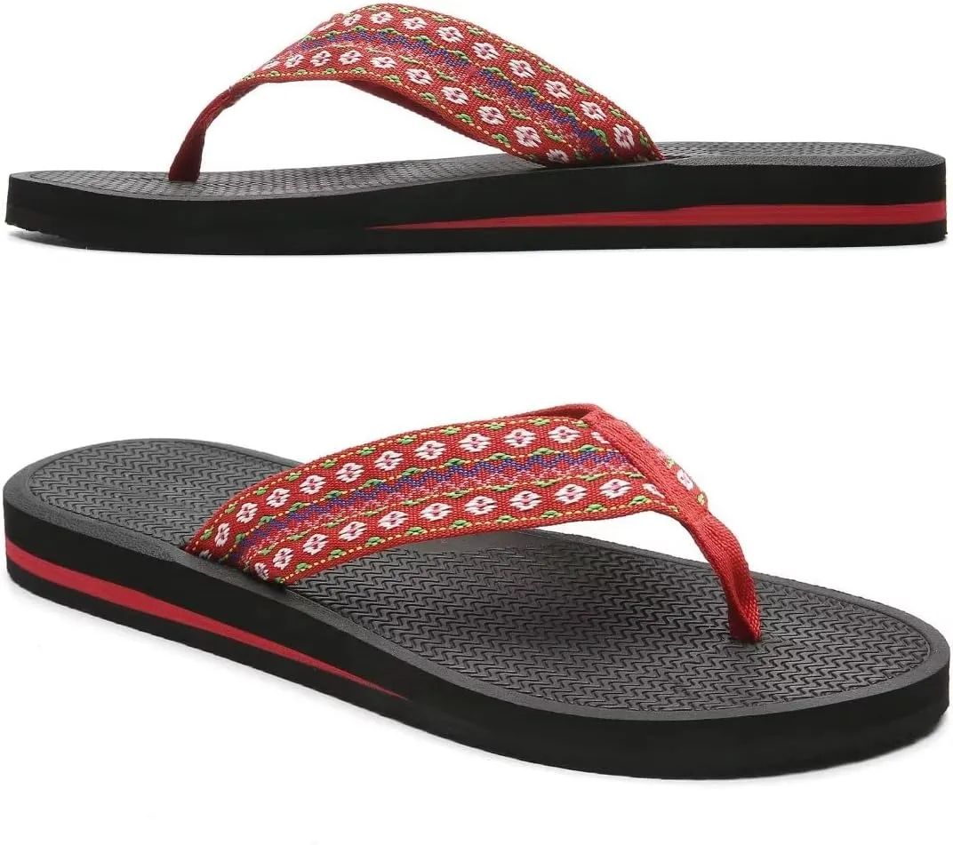 MEGNYA Womens Flip Flops/Sandals/Summer Beach Slippers