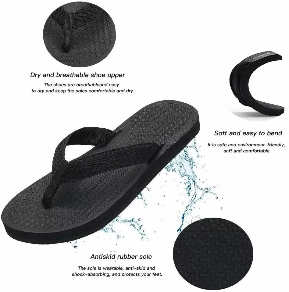 MEGNYA Womens Flip Flops/Sandals/Summer Beach Slippers