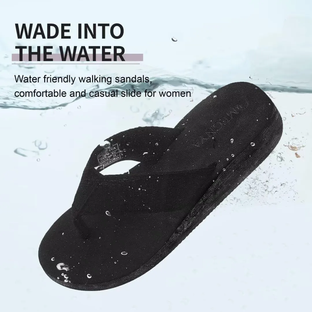 MEGNYA Womens Flip Flops/Sandals/Summer Beach Slippers
