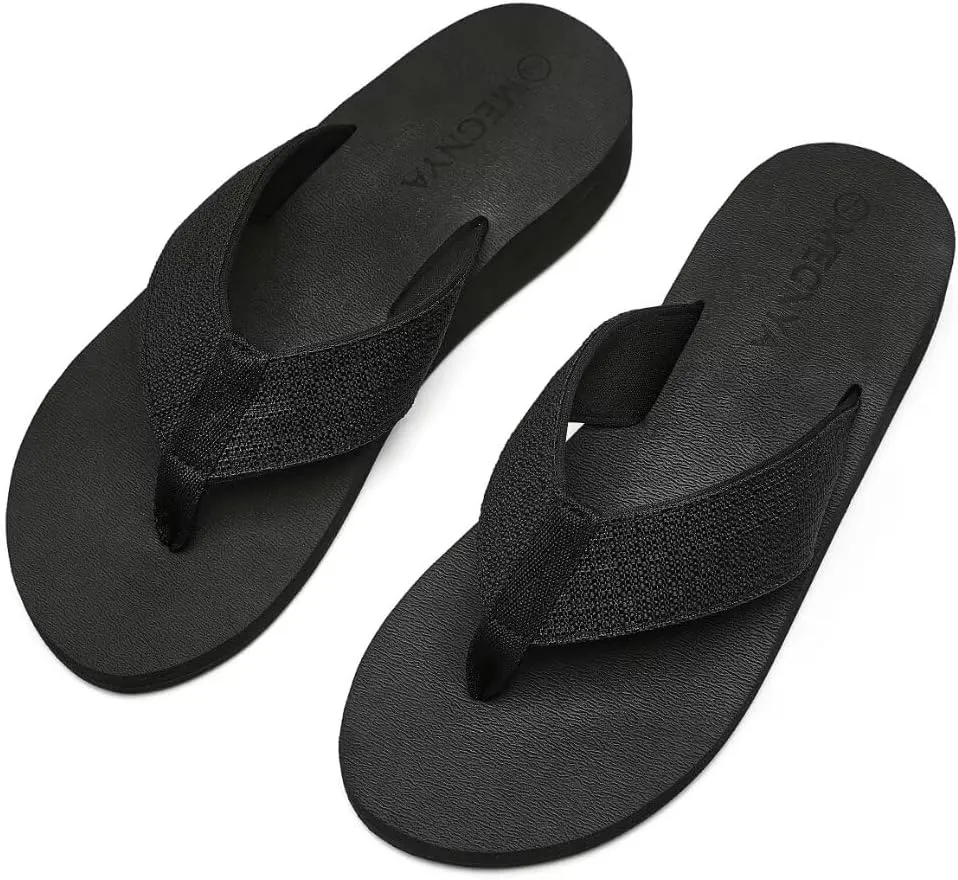 MEGNYA Womens Flip Flops/Sandals/Summer Beach Slippers