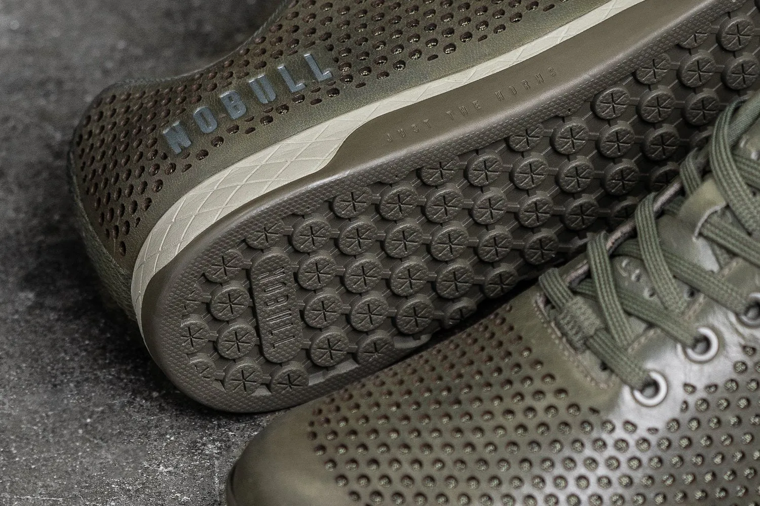 MOSS LEATHER TRAINER (MEN'S)