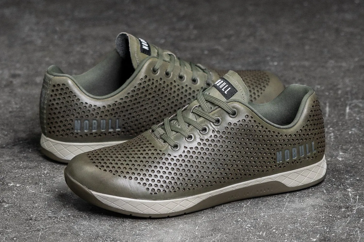 MOSS LEATHER TRAINER (MEN'S)