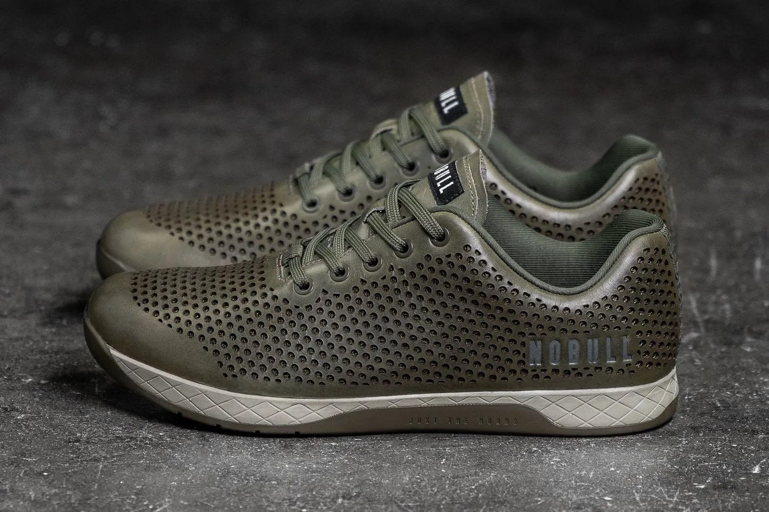 MOSS LEATHER TRAINER (MEN'S)