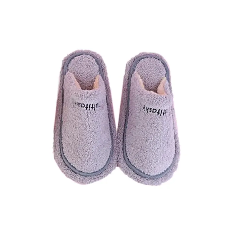 Multitasky Women's Floor Mop Slippers with Removable Sole