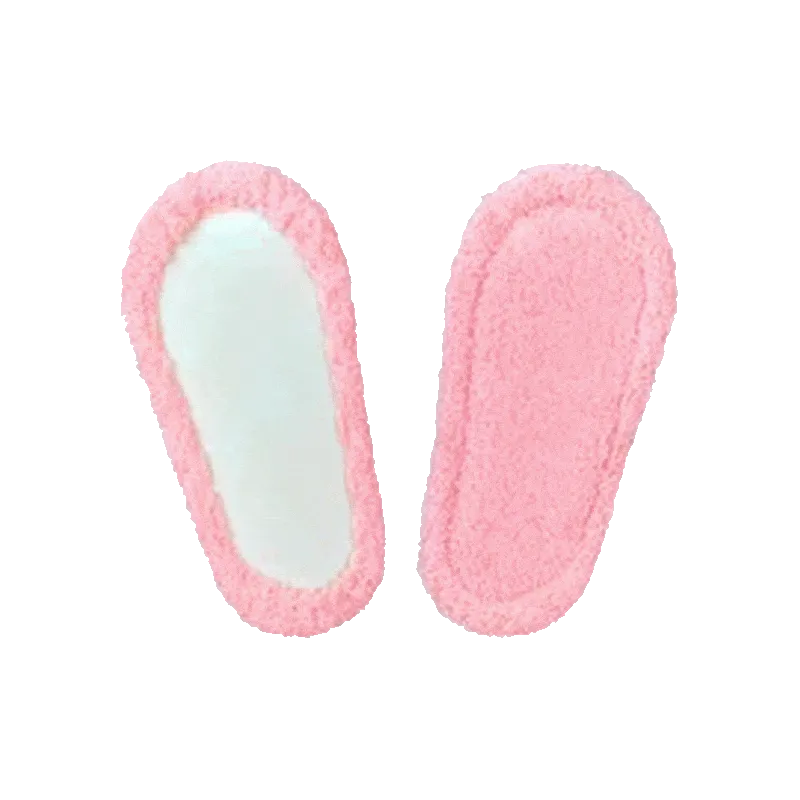 Multitasky Women's Floor Mop Slippers with Removable Sole
