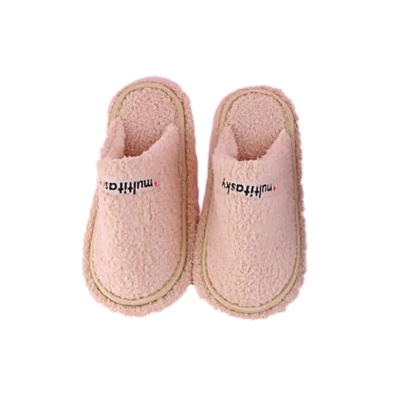 Multitasky Women's Floor Mop Slippers with Removable Sole
