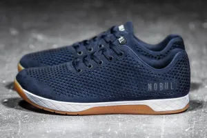 NAVY SUEDE TRAINER (MEN'S)