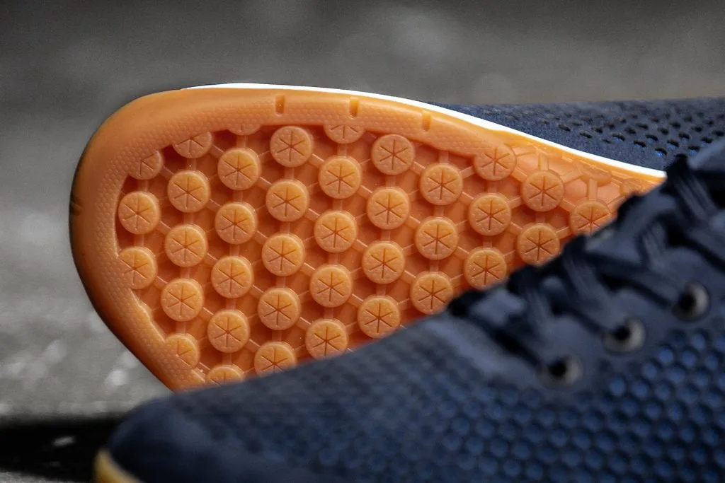 NAVY SUEDE TRAINER (MEN'S)