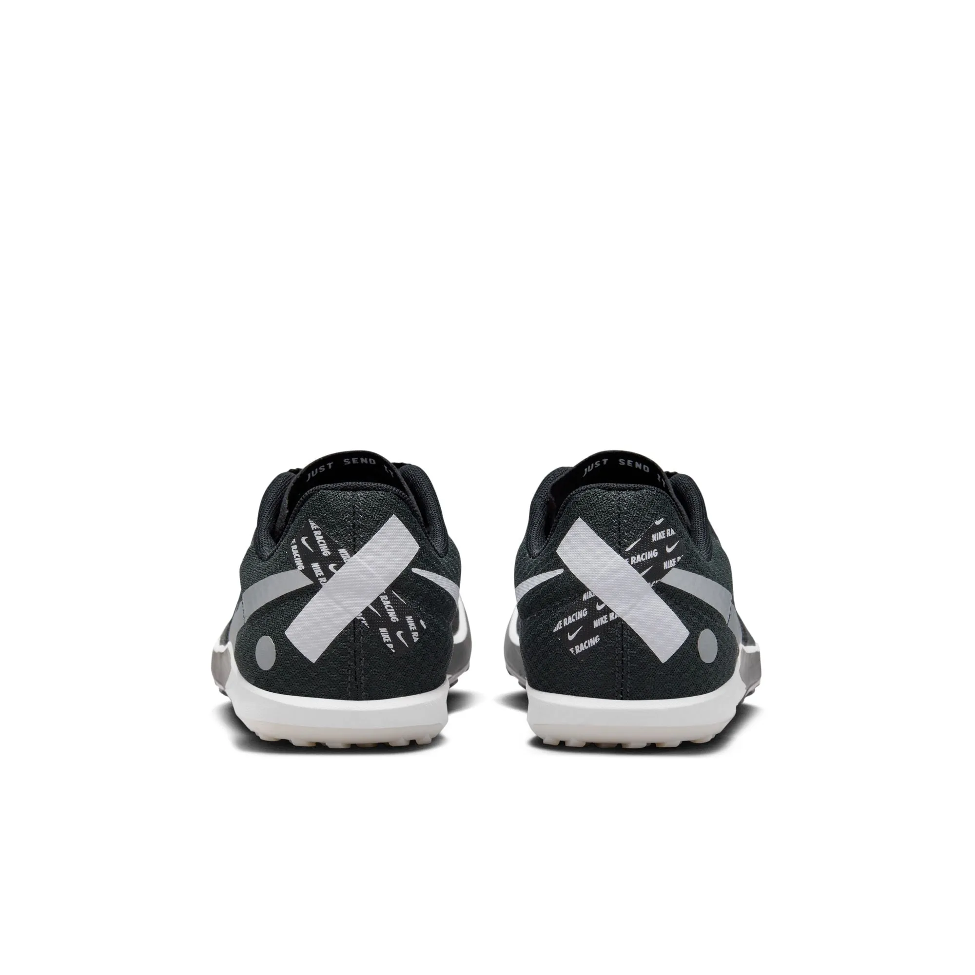 Nike Zoom Rival XC 6 Running Spikes Black / Dark Smoke Grey / White / Metallic Silver