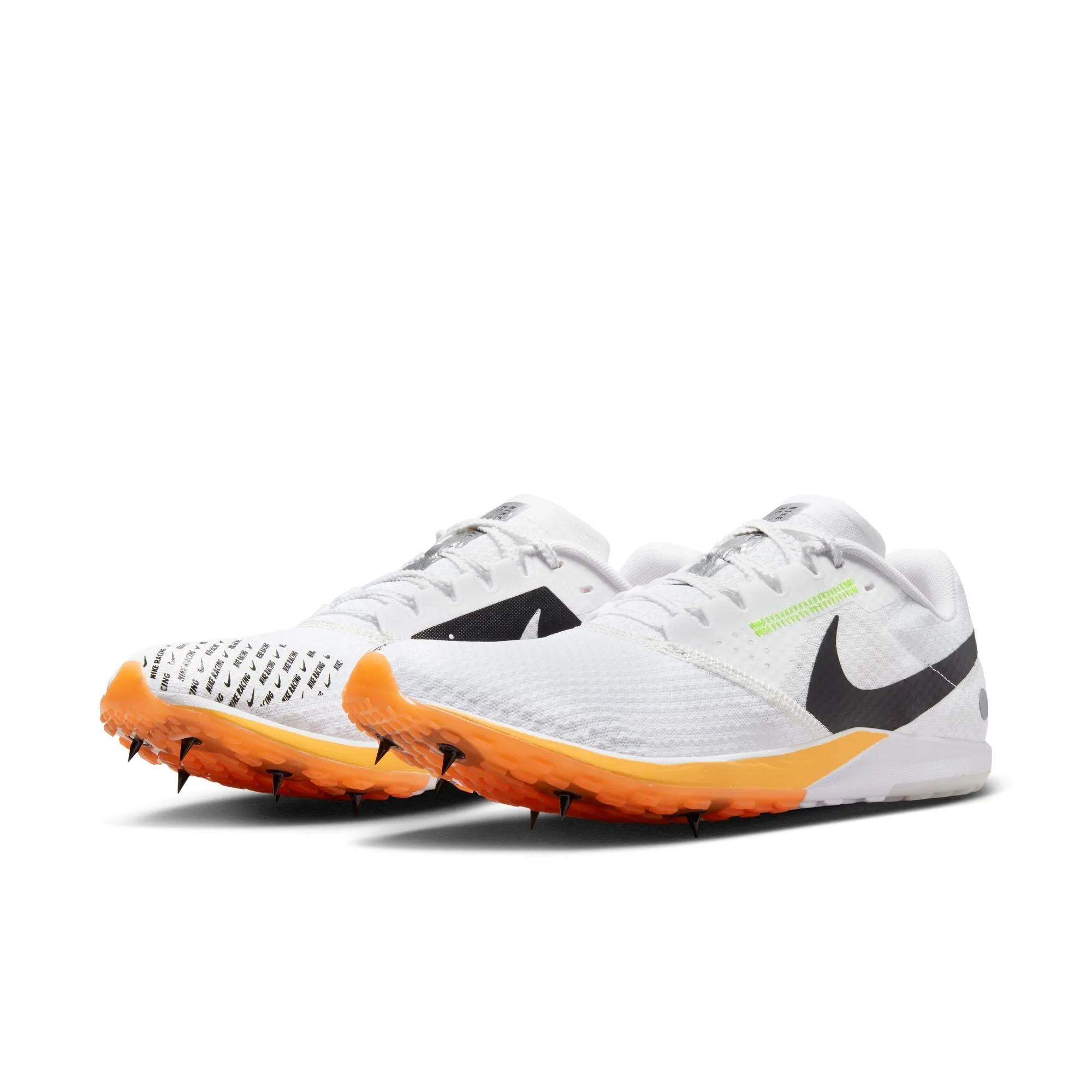 Nike Zoom Rival XC Running Spikes White / Black / Total Orange