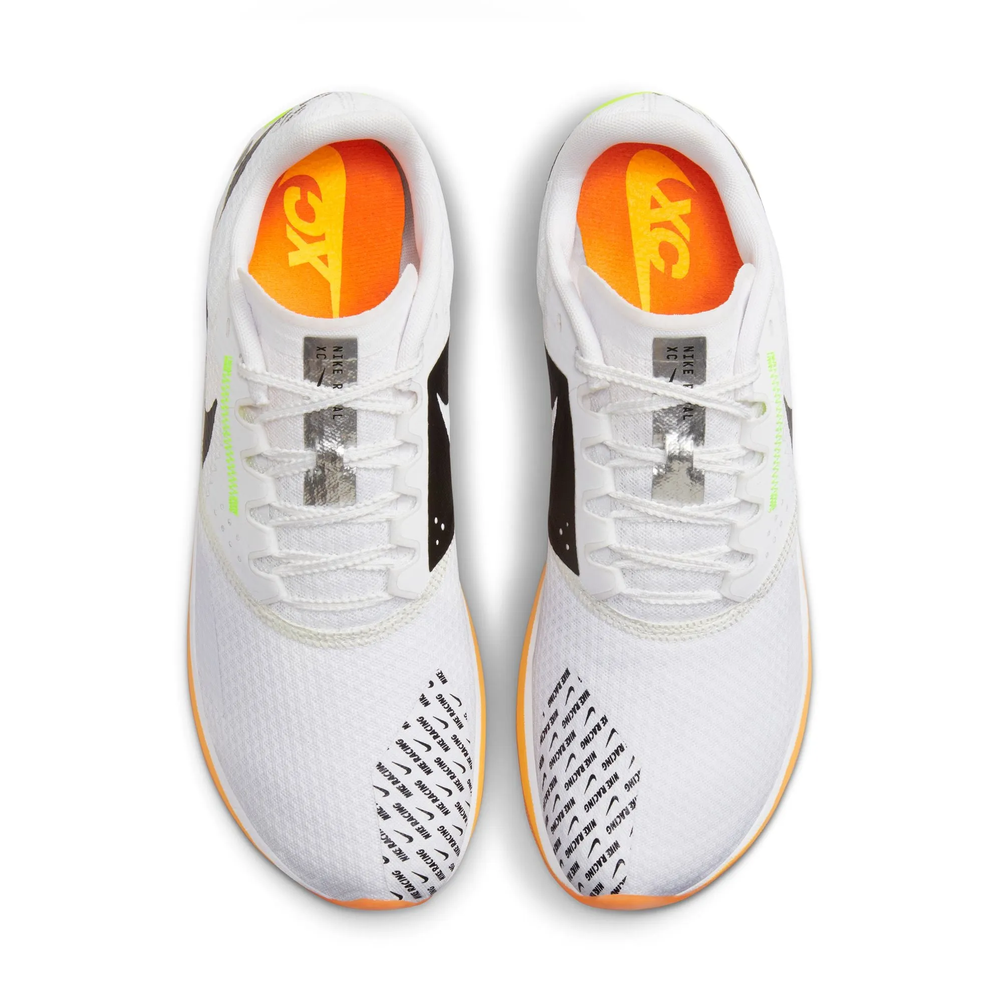 Nike Zoom Rival XC Running Spikes White / Black / Total Orange