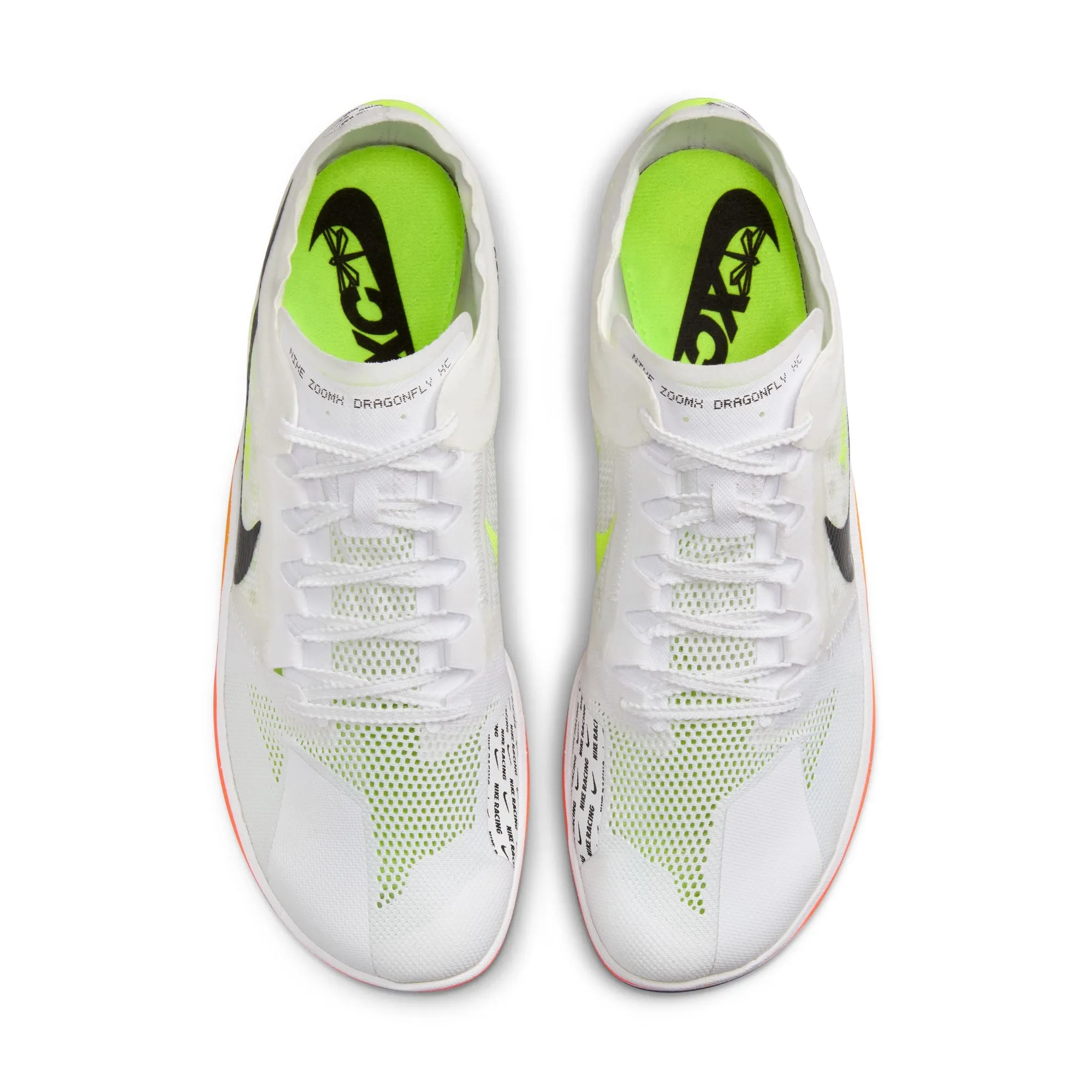 Nike ZoomX Dragonfly XC White / Total Orange / Laser Orange / Black