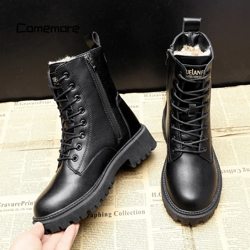 Riley | Stylish Faux Fur Lined Boots