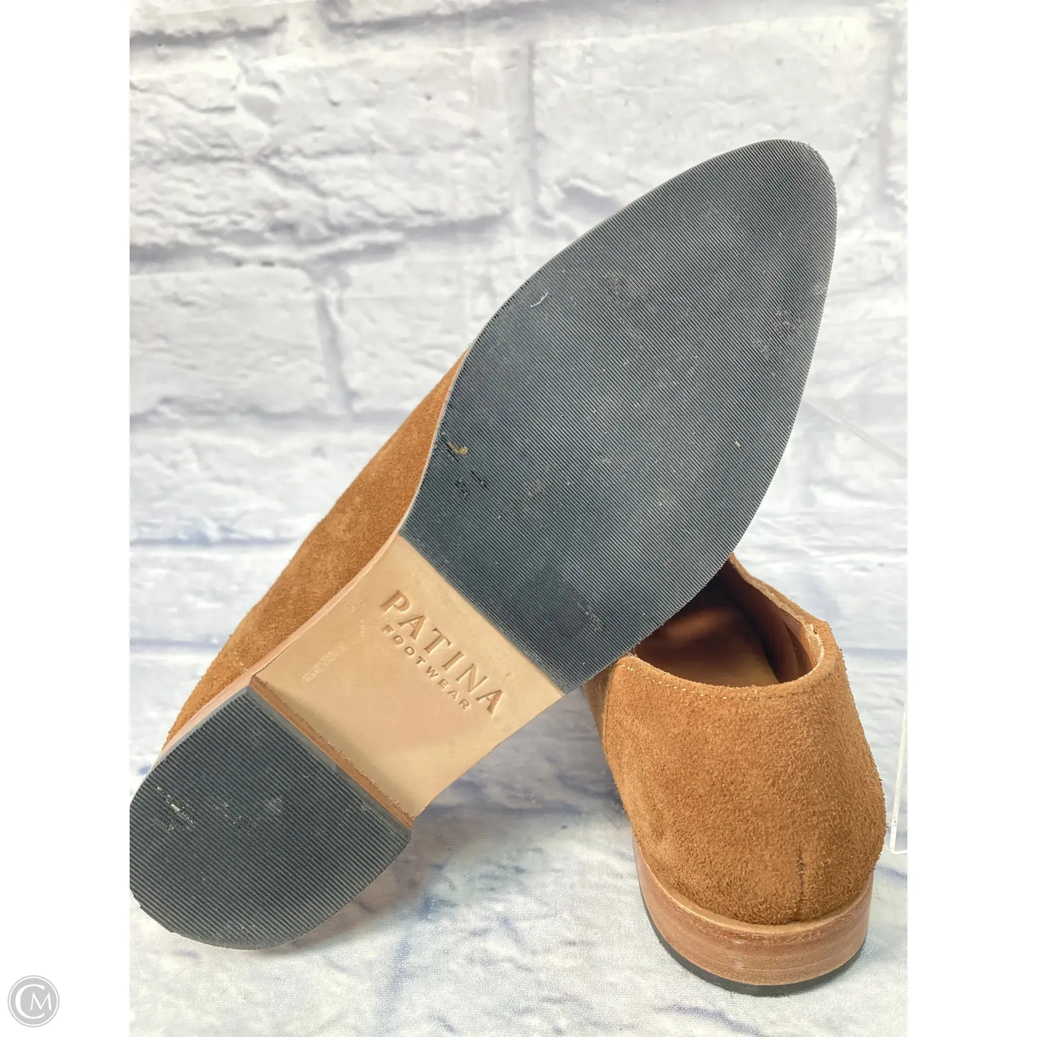 Shoes Flats By Clothes Mentor In Brown, Size: 5.5