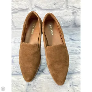 Shoes Flats By Clothes Mentor In Brown, Size: 5.5