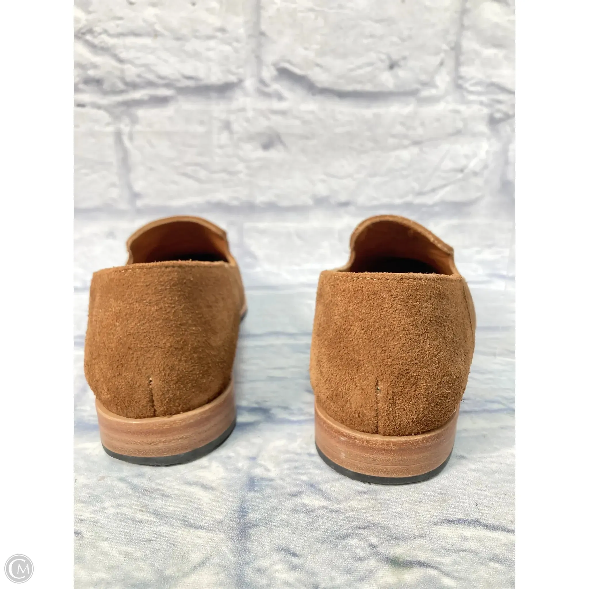 Shoes Flats By Clothes Mentor In Brown, Size: 5.5
