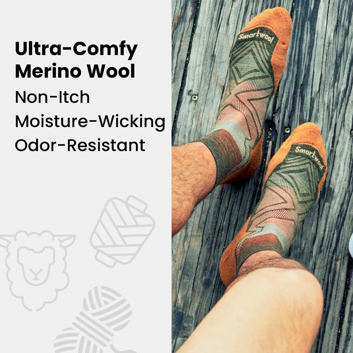 Smartwool Everyday Solid Rib Crew Socks For Men and Women
