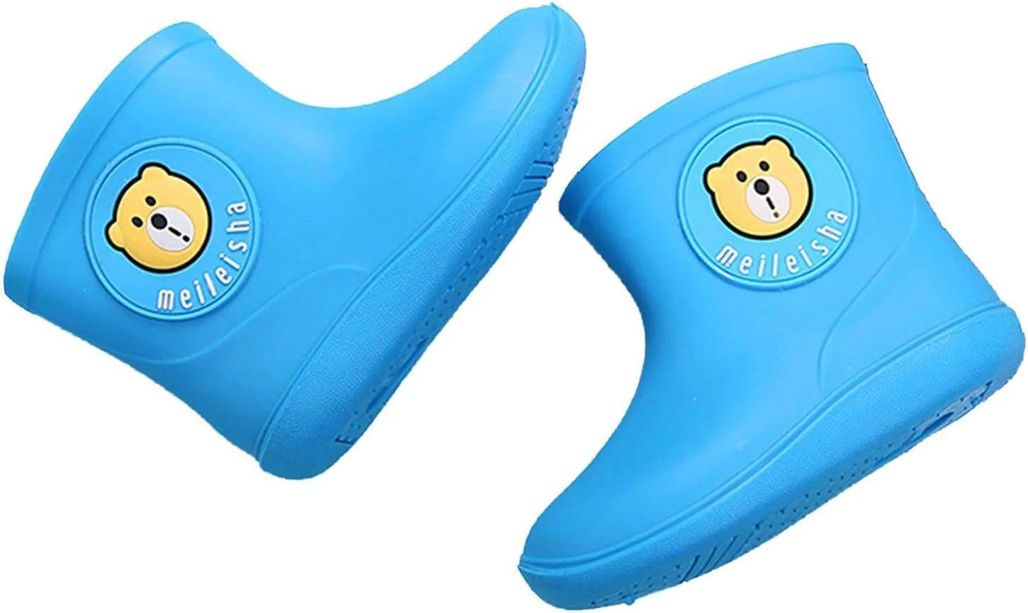 Spring Baby Rain Boots Waterproof Shoes Toddler Kids Boys Girls Cartoon Rubber Waterproof Rain Shoes Rain Boots
