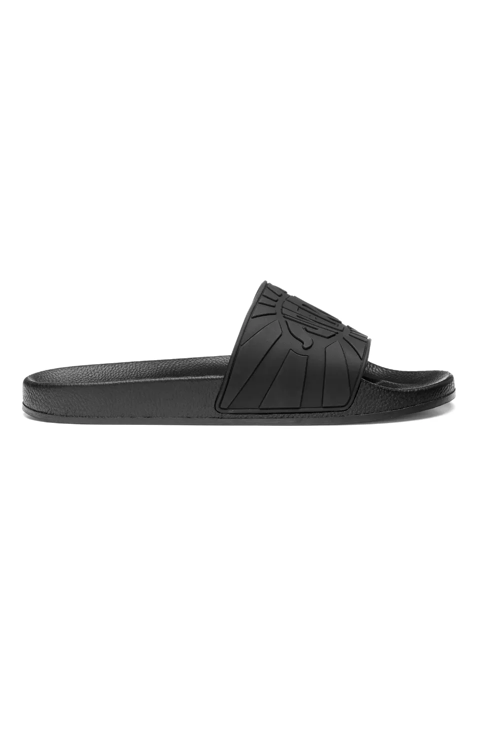 SUPERGA 1908 SLIDES RAGGIERA LOGO - BLACK