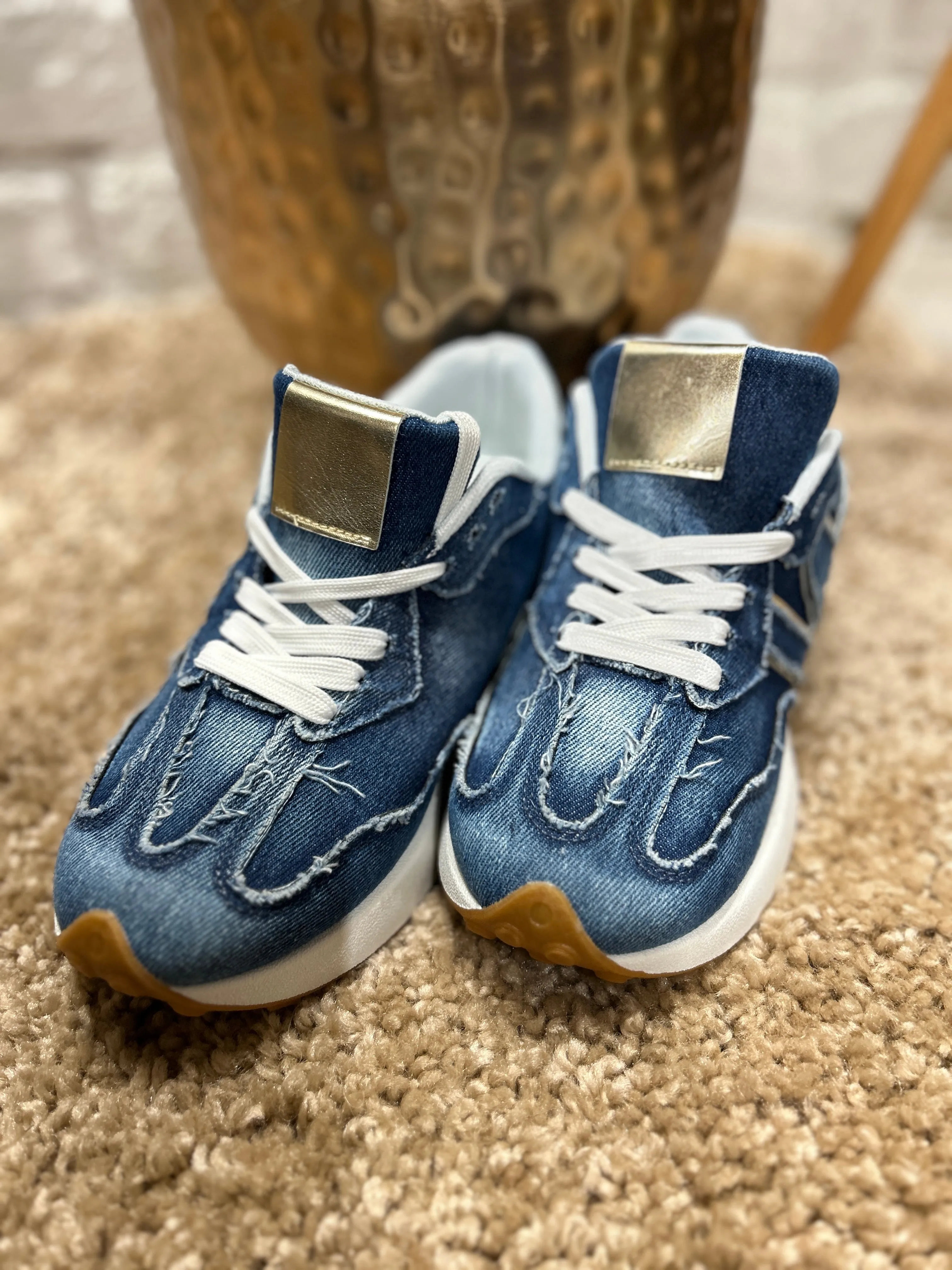 The Denim Dash Chic Trainer Pump