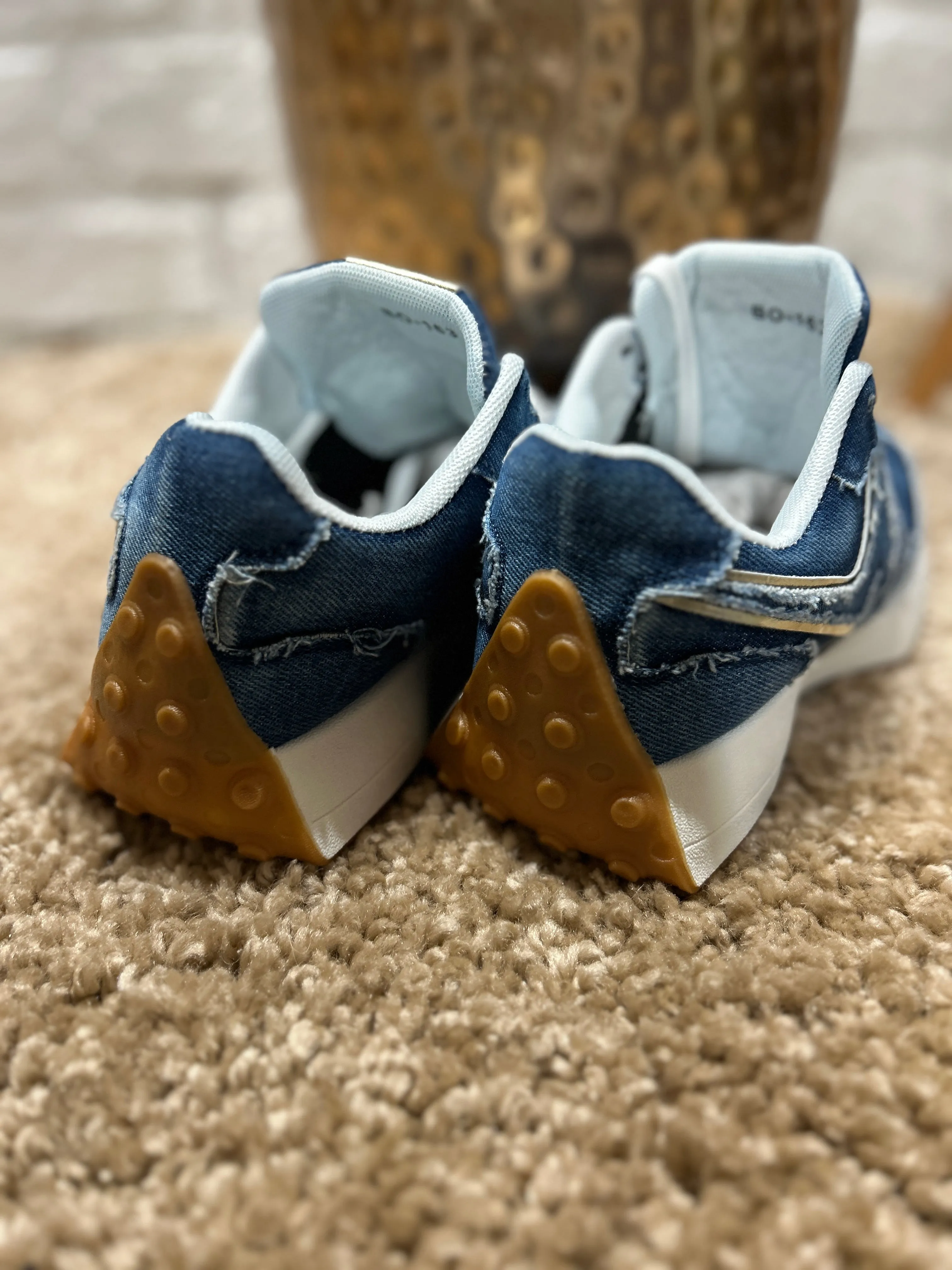 The Denim Dash Chic Trainer Pump