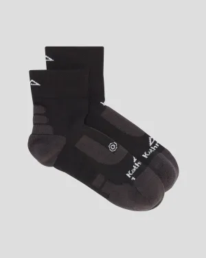 Ultralite Ergonomic Run Socks - Black Stingray