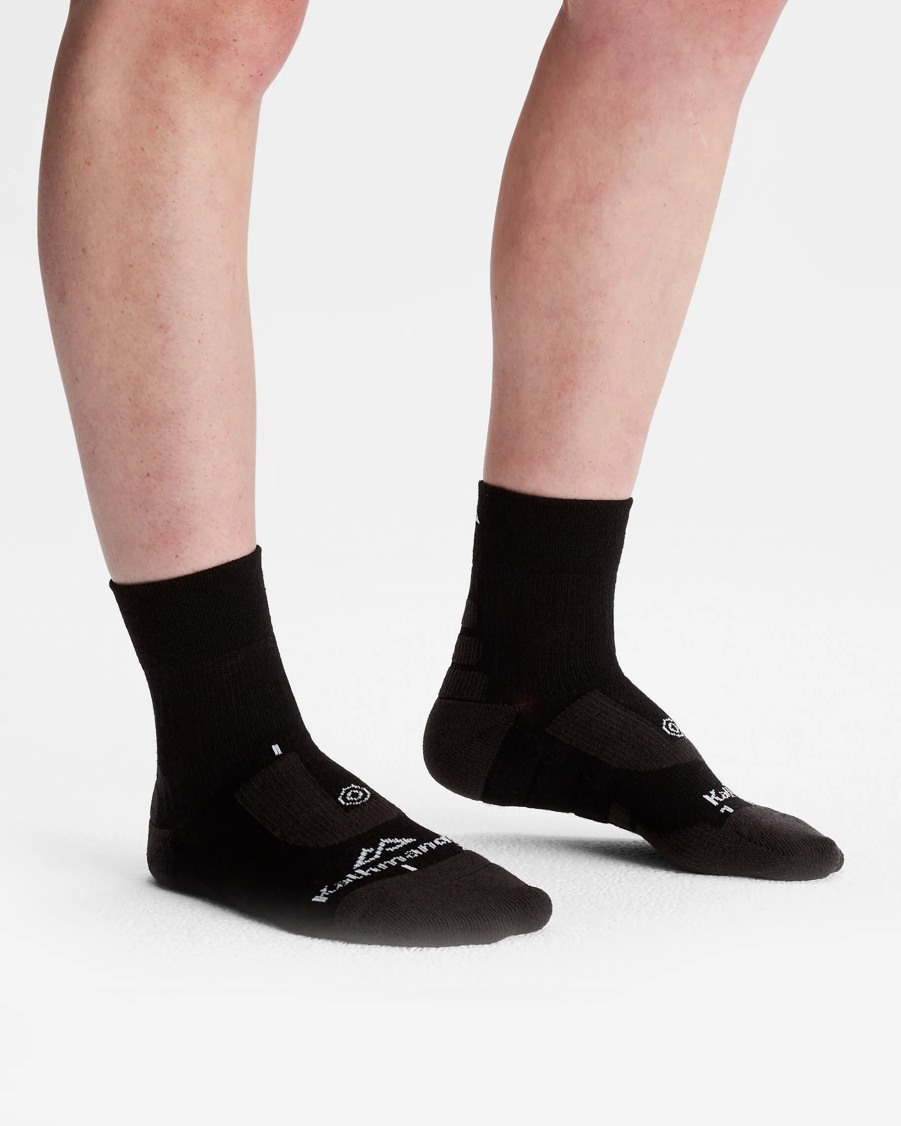 Ultralite Ergonomic Run Socks - Black Stingray