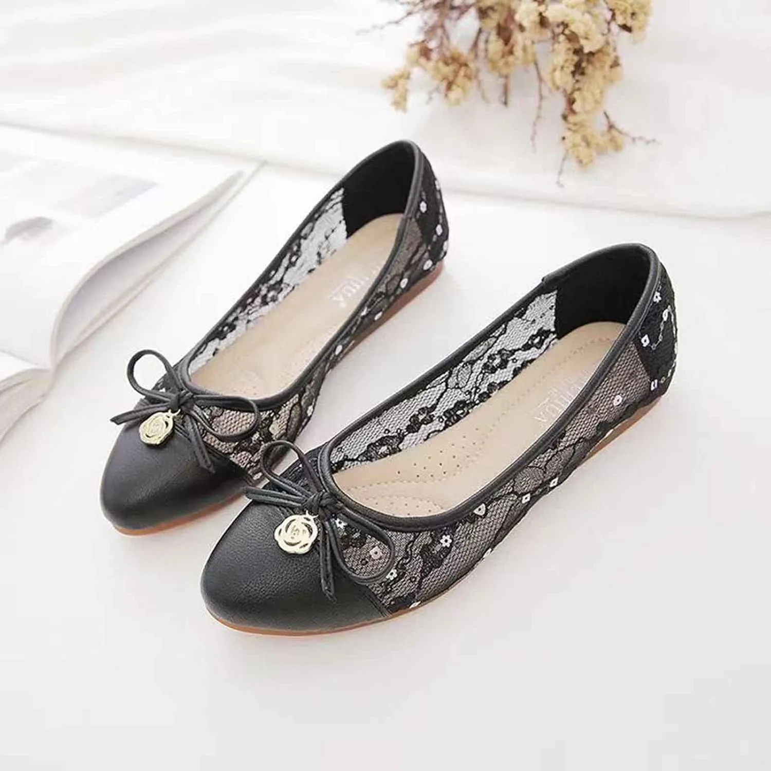 Women's Casual Slip On Loafers Breathable Comfortable Flat Shoes for Walking Outdoor Leisure Spring Summer Fall